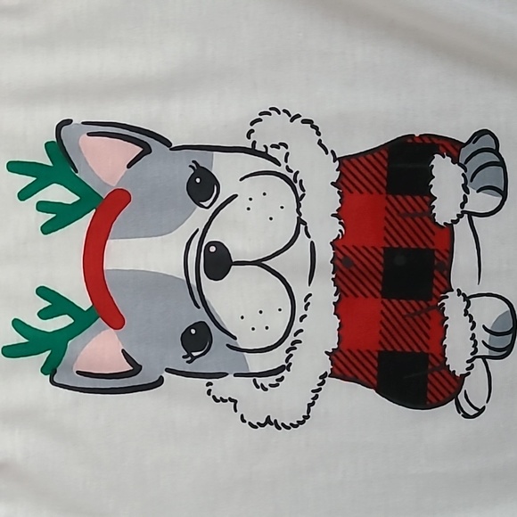 CUDDL DUDS JAMMIES FOR FAMILIES GIRLS 2 PIECE HOLIDAY PAJAMAS SIZE SMALL 6/6X - Picture 5 of 11